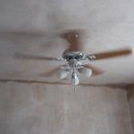 Ceiling fan reattached